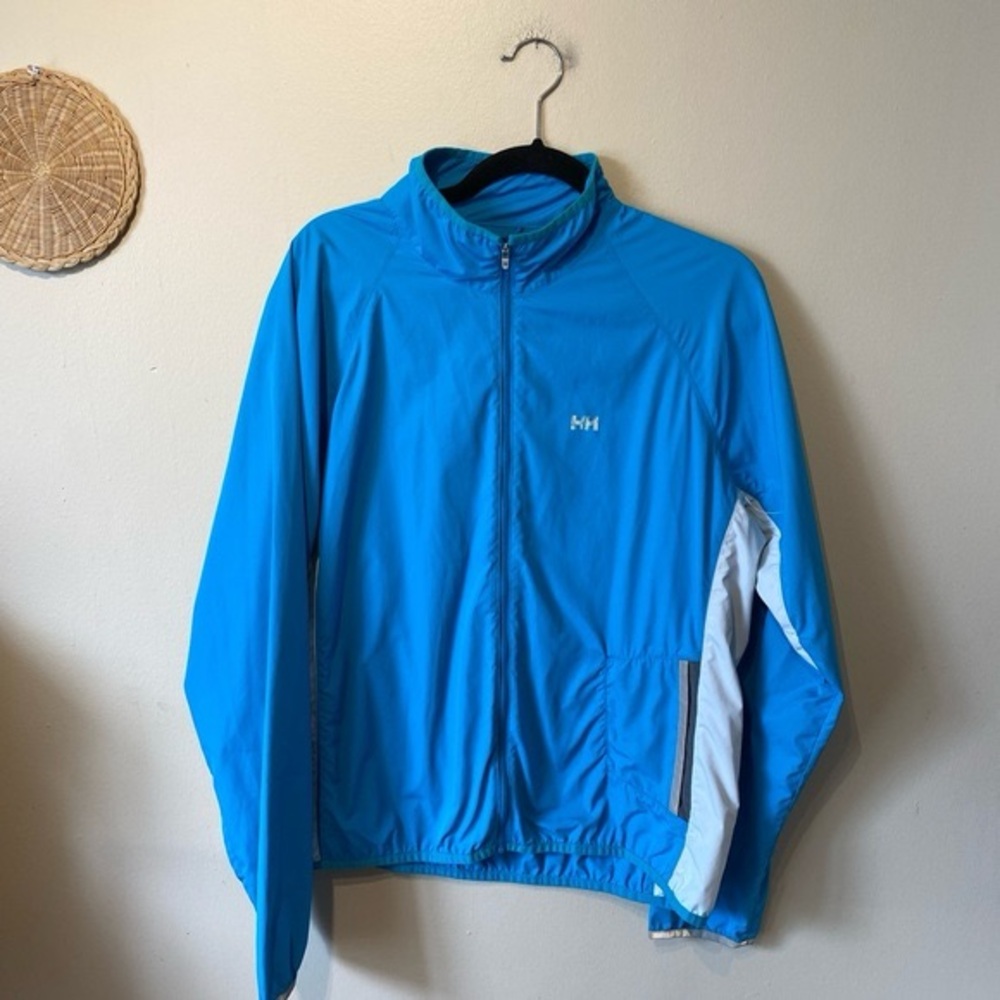 Helly Hansen mens sIze XL blue lightweight jacket